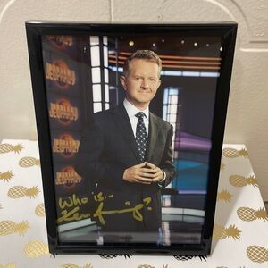 Ken Jennings Signed AutoGraphed Jeopardy Portrait